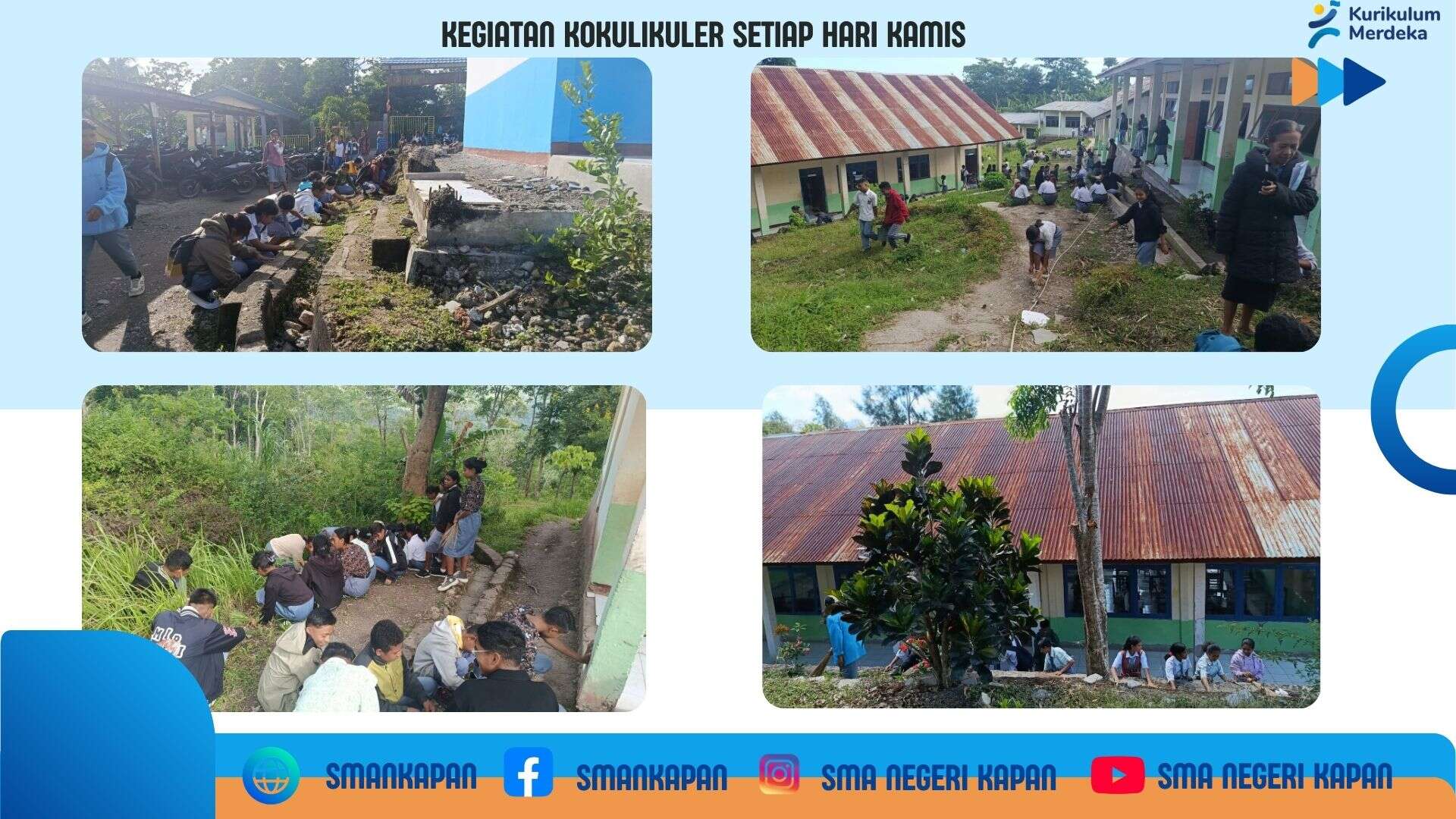 KEGIATAN KOKURIKULER SETIAP HARI KAMIS